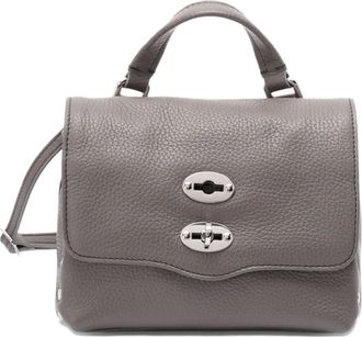 Zanellato Borsa tote Baby Postina in pelle - Grigio