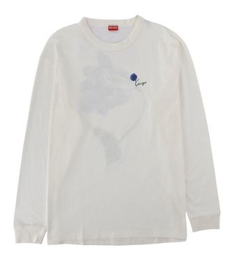 Kenzo White Crew Neck Sweater