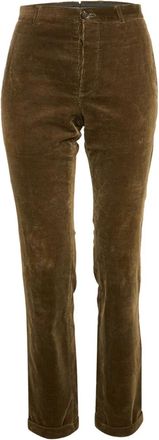 Burberry corduroy trousers - Green