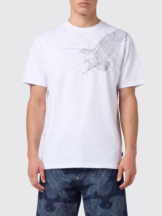 Philipp Plein T-shirt in cotone con strass