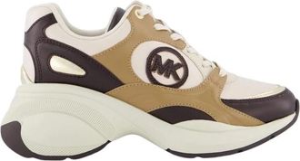 Michael Kors Schoenen, Dames, Bruin, 39 EU, Zuma Trainer voor dames