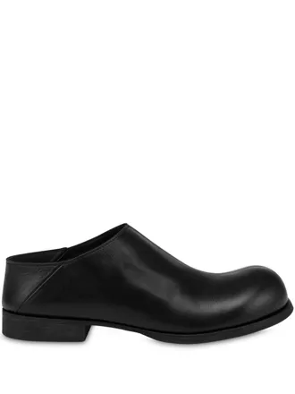 Moschino leather loafers - women - Calf Leather/Calf Leather/Calf Leather - 41 - Black