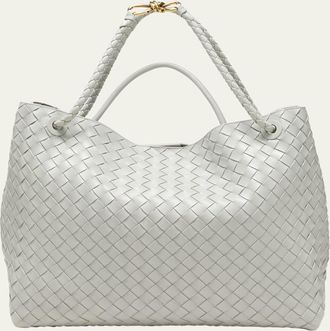 Bottega Veneta Andiamo Large Leather Tote Bag
