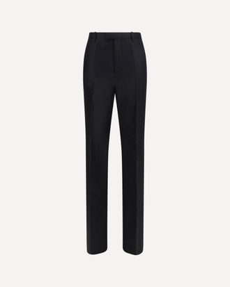 Gucci Silk faille Pants Female 40