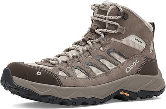 Oboz Footwear Sawtooth Ascent Mid B-dry Womens Hiking Boots Rockfall : 10.5 B - Medium, Leather