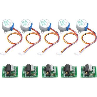 OEM Motor Paso A Paso Uln2003 28byj-48 De 5 V + Placa Controladora Uln2003 Para Arduino - 5 Unidades
