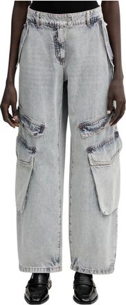 Worst Behavior Blake Relaxed Jeans - Dames - Loose Fit Jeans - Blauw - W28 L32 - Katoen - Jeans