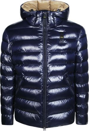 Blauer Quilted Hooded Down Jacket