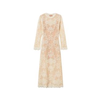 Twinset Dames, Jurken, Beige, Maat: M