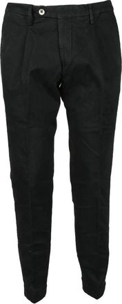 Michael Coal Tapered Fit Casual Pants With Dynamic Stretch Composition