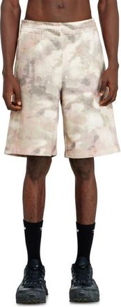 Diesel P-Crone-V1 Organic Cotton Fleece Sweat Shorts in Green at Nordstrom, Size X-Large