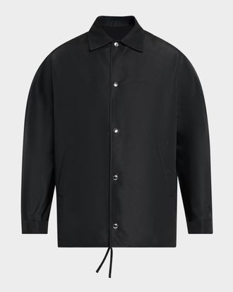 Givenchy Men & apos;s Logo Coach Jacket