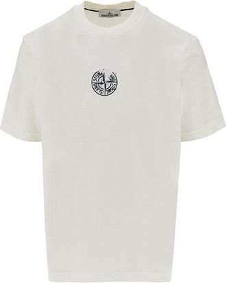Stone Island Consumed effect print T-shirt Man S
