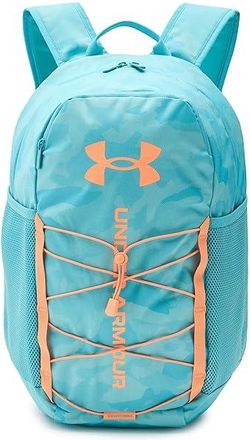 Under Armour Hustle Sport 6.0 Backpack Backpack Bags Blue Haze/Blue Haze/Orange Bloc, Polyester