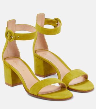 Gianvito Rossi Versilia 60 suede sandals