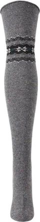MeMoi Nordic Sparks Over the Knee Socks in Gray Heather at Nordstrom, Size 9