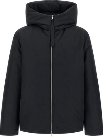Jil Sander Piumino con cappuccio - Nero