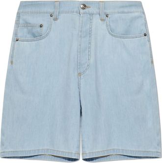 Versace Hombre, Pantalones cortos, Azul, Talla: W34