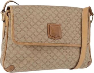 Celine Pre-owned Cross Body Bags, female, Beige, Size: ONE SIZE Pre-owned Vintage Cross Body Bag