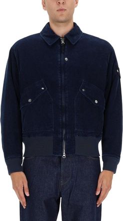 Stone Island Bomber Denim-Uomo