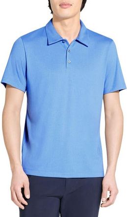 Theory Bron in Anemone Milano Polo in Crisp Blue - 2Qk at Nordstrom, Size Xx-Large