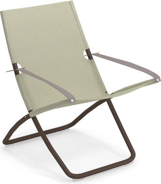 Emu Snooze Liegestuhl, indischbraun / beige