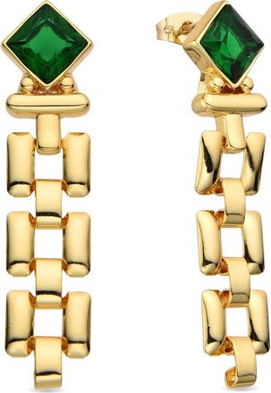 Eye Candy Los Angeles Chain Dangle Drop Earrings in Gold at Nordstrom Rack