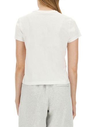 T Alexander Wang Essential Shrunk T-Shirt - White
