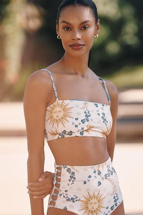 Agua Bendita Georgina Reversible Bikini Top