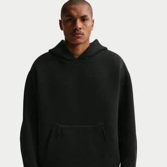 Nike Mens Tech Fleece Pullover Hoodie in Black | IO9941-010