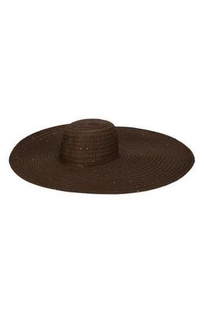 San Diego Hat Company Large Brim UPF 50+ Floppy Sun Hat in Brown at Nordstrom Rack