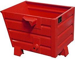 Bauer Volquete Apilable Capacidad 0,3 M&sup3; Rojo Vivo Ral 3000