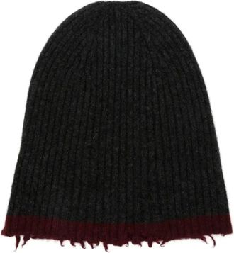 Uma Wang Beanies - Heren - Hoeden - Grijs - S/M - Accessoires