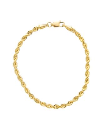 Italian Gold, Inc 14K 3.3Mm Hollow Rope Bracelet