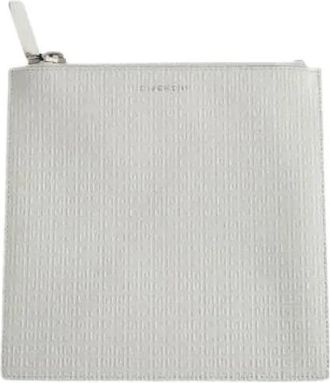 Givenchy Pre-owned Pochette Femme - Dames - Vintage Clutch - Wit - ONE Size - Leer - Vintage