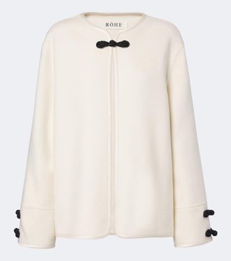R&oacute;he R&oacute;he Wool and cashmere jacket
