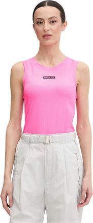 Bogner Manya Ribbed Tank Top - Tops - Mujer - Rosa - M