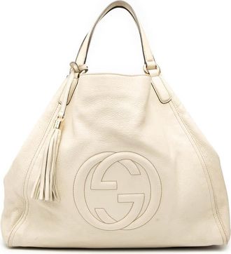 Gucci Pre-owned Gucci Large Leather Soho Cellarius Tote Ladies 282308 002123