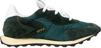 RUN OF Sneaker WAY M - Heren - Sneakers - Groen - 40 EU - Leer - Schoenen