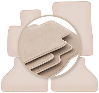 OEM Alfombrillas Beige Premium Para: Bmw X5 E70 Suv 2006-2013