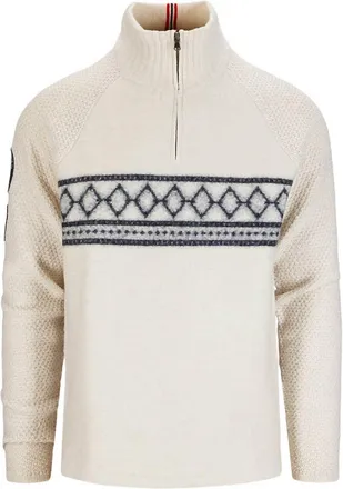 Amundsen & Scott Mens Boiled Ski Sweater In Oatmeal