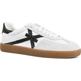John Richmond Low Top Sneakers in White/Black at Nordstrom, Size 13