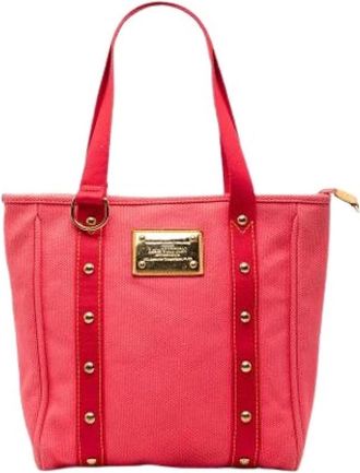 Louis Vuitton Pre-owned Antigua Cabas MM - Dames - Vintage Shopper - Roze - ONE Size - Vintage