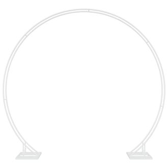 vidaXL Arco De Boda 220 X 45 X 200 Cm Acero Vidaxl