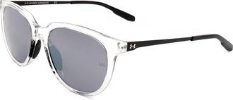 Under Armour Womens 54 mm White Sunglasses