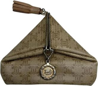 Celine Pre-owned Wallets, female, Beige, Size: ONE SIZE Pre-owned Leather Wallet