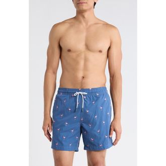 Trunks Surf & Swim Co. Sano 6.5-Inch Swim Shorts in Deep Ocean at Nordstrom Rack, Size X-Large