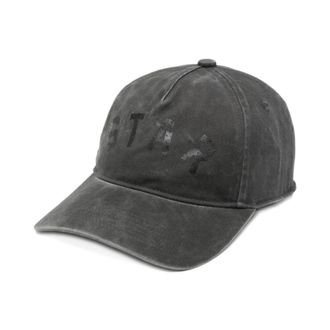 Golden Goose Accessoires, Dames, Grijs, ONE Size, Katoen, Star Baseball Cap