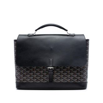 Goyard Pre-owned Goyard Goyardine Citadin Briefcase Unisex 8934KMDXSZLY1O5X