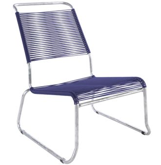 Schubiger M&ouml;bel Spaghetti-Kufen-Lounger-Hochlehner S&auml;ntis